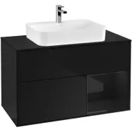 Tvättställsskåp Villeroy &amp; Boch Finion med 2 Lådor Hylla och Bänkskiva för Ytmonterat Tvättställ