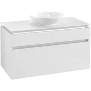 Tvättställsskåp Villeroy&Boch Legato 1000 med 2 Lådor för Ytmonterat Tvättställ