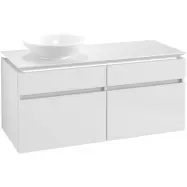 Tvättställsskåp Villeroy&Boch Legato 1200 med 4 Lådor för Ocentrerat Ytmonterat Tvättställ