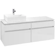 Tvättställsskåp Villeroy &amp; Boch Legato 1400 med 4 Lådor för Ocentrerat Tvättställ