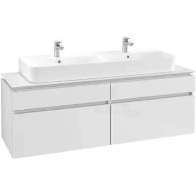 Tvättställsskåp Villeroy & Boch Legato 1600 med 4 Lådor för Dubbeltvättställ