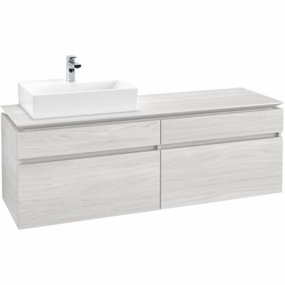 Tvättställsskåp Villeroy & Boch Legato 1600 med 4 Lådor för Ocentrerat Tvättställ från Memento