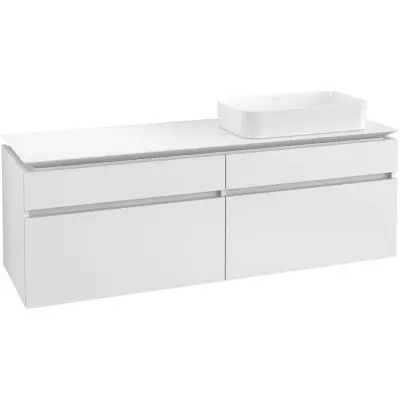 Tvättställsskåp Villeroy & Boch Legato 1600 med 4 Lådor för Ocentrerat Ytmonterat Tvättställ från Finion