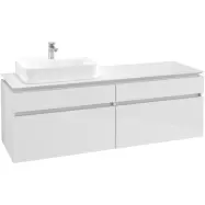 Tvättställsskåp Villeroy &amp; Boch Legato 1600 med 4 Lådor för Ocentrerat Ytmonterat Tvättställ från Finion &amp; Memento