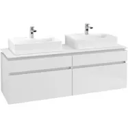 Tvättställsskåp Villeroy&Boch Legato 1600 med 4 Lådor för Två Tvättställ från Memento