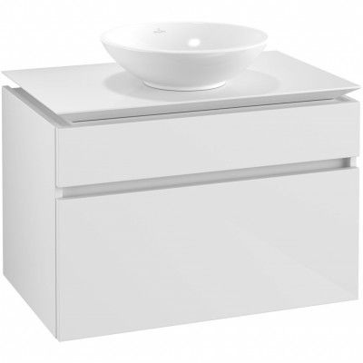 Tvättställsskåp Villeroy&Boch Legato 800 med 2 Lådor för Ytmonterat Tvättställ