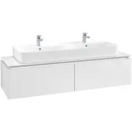 Tvättställsskåp Villeroy &amp; Boch Legato Kompakt 1600 med 2 Lådor för Dubbeltvättställ