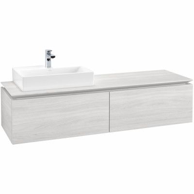 Tvättställsskåp Villeroy & Boch Legato Kompakt 1600 med 2 Lådor för Ocentrerat Tvättställ från Memento