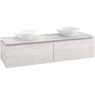 Tvättställsskåp Villeroy &amp; Boch Legato Kompakt 1600 med 2 Lådor för Två Tvättställ från Memento