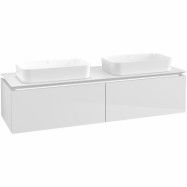 Tvättställsskåp Villeroy & Boch Legato Kompakt 1600 med 2 Lådor för Två Ytmonterade Tvättställ från Finion