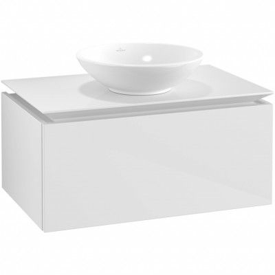 Tvättställsskåp Villeroy&Boch Legato Kompakt 800 med 1 Låda för Ytmonterat Tvättställ