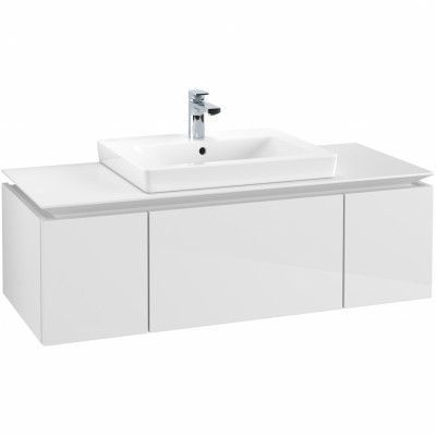 Tvättställsskåp Villeroy&Boch Legato Kompakt med 3 Lådor för Tvättställ