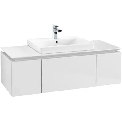 Tvättställsskåp Villeroy&Boch Legato Kompakt med 3 Lådor för Tvättställ