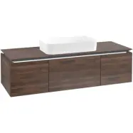 Tvättställsskåp Villeroy &amp; Boch Legato Kompakt med 3 Lådor för Ytmonterat Tvättställ från Finion