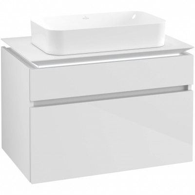 Tvättställsskåp Villeroy & Boch Legato med 2 Lådor för Ytmonterat Tvättställ från Finion