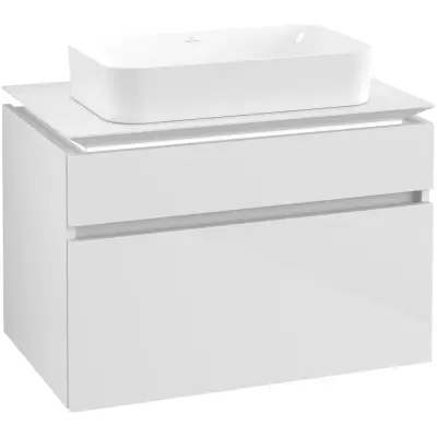 Tvättställsskåp Villeroy & Boch Legato med 2 Lådor för Ytmonterat Tvättställ från Finion