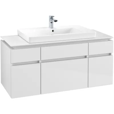 Tvättställsskåp Villeroy & Boch Legato med 5 Lådor för Skåptvättställ