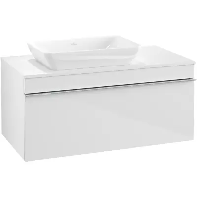 Tvättställsskåp Villeroy & Boch Venticello 96 cm med 1 Låda för Ocentrerat Ytmonterat Tvättställ
