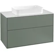 Tvättställsskåp Villeroy&Boch Finion med 2 Lådor och Bänkskiva för Fristående Tvättställ