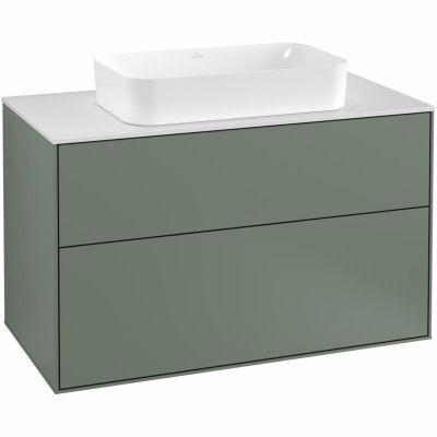 Tvättställsskåp Villeroy&Boch Finion med 2 Lådor och Bänkskiva för Fristående Tvättställ