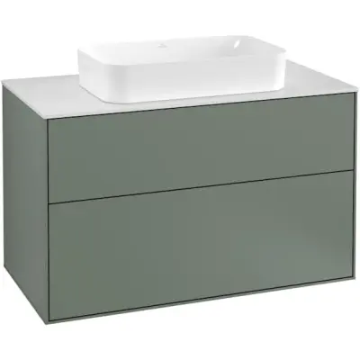 Tvättställsskåp Villeroy&Boch Finion med 2 Lådor och Bänkskiva för Fristående Tvättställ