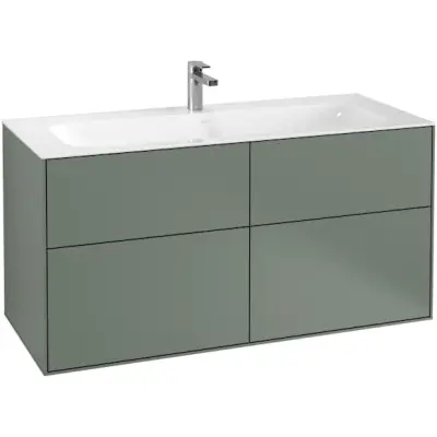 Tvättställsskåp Villeroy&Boch Finion med 4 Lådor för Inbyggt Tvättställ