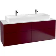 Tvättställsskåp Villeroy &amp; Boch Finion med 4 Lådor och Bänkskiva för Dubbeltvättställ