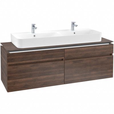 Tvättställsskåp Villeroy & Boch Legato 1600 med 4 Lådor för Dubbeltvättställ