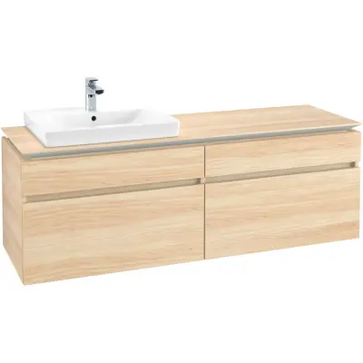 Tvättställsskåp Villeroy & Boch Legato 1600 med 4 Lådor för Ocentrerat Tvättställ från Finion & Subway