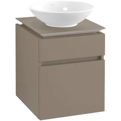 Tvättställsskåp Villeroy&Boch Legato 450 med 2 Lådor för Ytmonterat Tvättställ