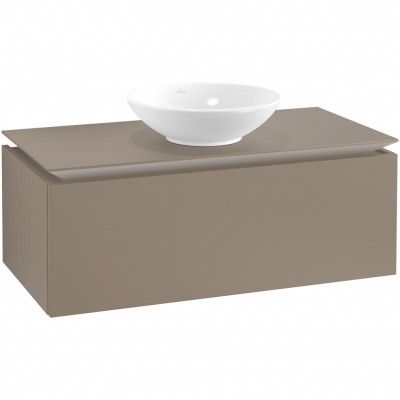 Tvättställsskåp Villeroy&Boch Legato Kompakt 1000 med 1 Låda för Ytmonterat Tvättställ