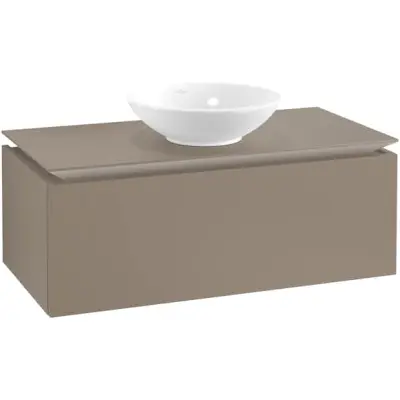 Tvättställsskåp Villeroy&Boch Legato Kompakt 1000 med 1 Låda för Ytmonterat Tvättställ