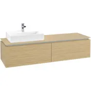 Tvättställsskåp Villeroy &amp; Boch Legato Kompakt 1600 med 2 Lådor för Ocentrerat Tvättställ från Memento