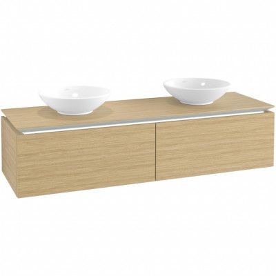 Tvättställsskåp Villeroy&Boch Legato Kompakt 1600 med 2 Lådor för Två Tvättställ från Memento