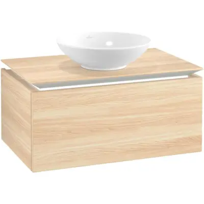 Tvättställsskåp Villeroy&Boch Legato Kompakt 800 med 1 Låda för Ytmonterat Tvättställ