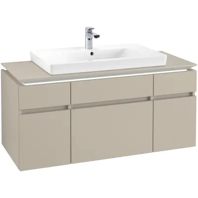 Tvättställsskåp Villeroy & Boch Legato med 5 Lådor för Skåptvättställ