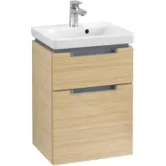 Tvättställsskåp Villeroy&Boch Subway 2.0 med 2 Lådor