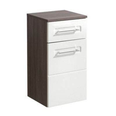 Badrumsskåp Cosmo 35 cm - Tallimitation&Vit