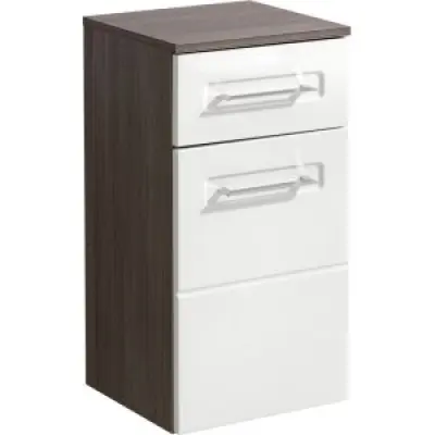 Badrumsskåp Cosmo 35 cm - Tallimitation&Vit