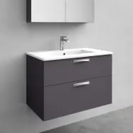 Utan Tvättställ Noro City Tvättställsskåp 800 Mm, Antracit