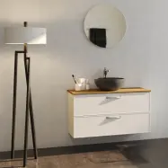 Utan Tvättställ Noro Vouge Tvättställsskåp 1000 Mm, Vit
