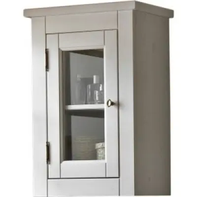 Badrumsskåp Romantic 45 cm - Vit