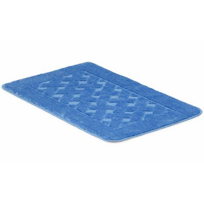 Alabster blå - badrumsmatta