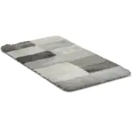 Blocks grå - badrumsmatta