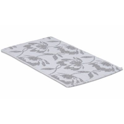 Blossom grå - badrumsamatta