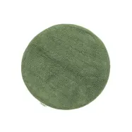 Bris rund grön - badrumsmatta