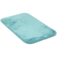 Confetti turkos - badrumsmatta