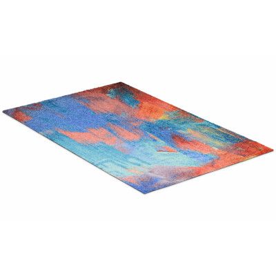 Creation röd/blå - absorberingsmatta