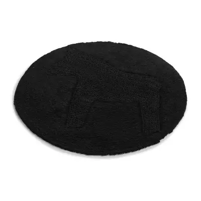 Dala svart - badrumsmatta