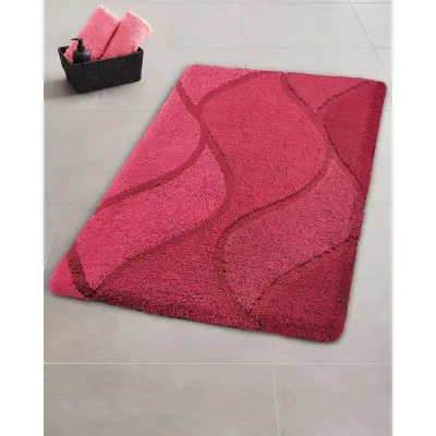 Fiona bordeaux - badrumsmatta
